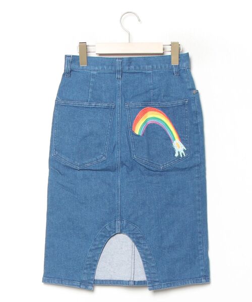 「TSUMORI CHISATO」 デニムスカート 01 ブルー レディース_画像2