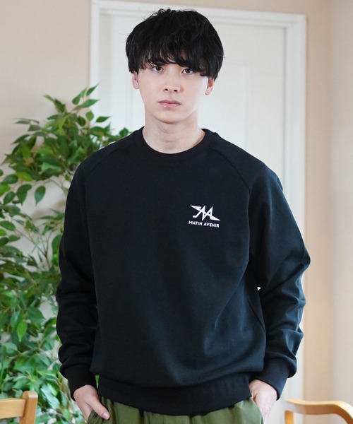 MATIN AVENIR（マタンアヴニール） 長袖Tシャツ S ブラック系その他