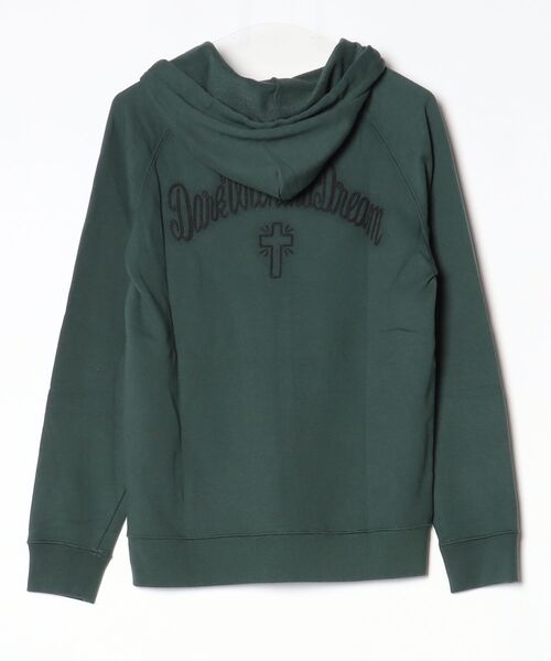 「STOOGe」 ジップアップパーカー M グリーン メンズ_画像2