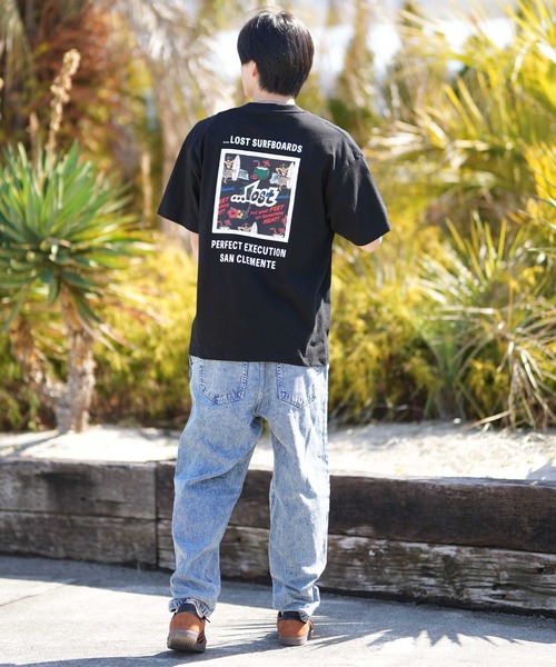 LOST（ロスト） tシャツ メンズ 半袖 Tシャツ MEYHEM FINE CURVES TEE