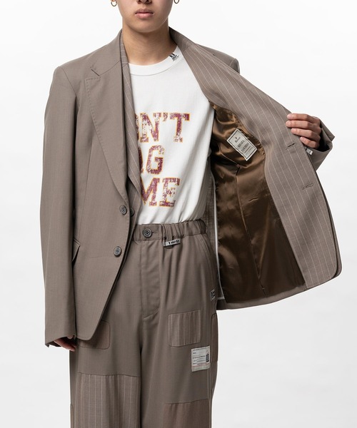 ミハラ　ヤスヒロmihara yasuhiro テーラードジャケット MIHARAYASUHIRO/ミハラヤスヒロ】DISTRESSED CORDUROY BLAZER