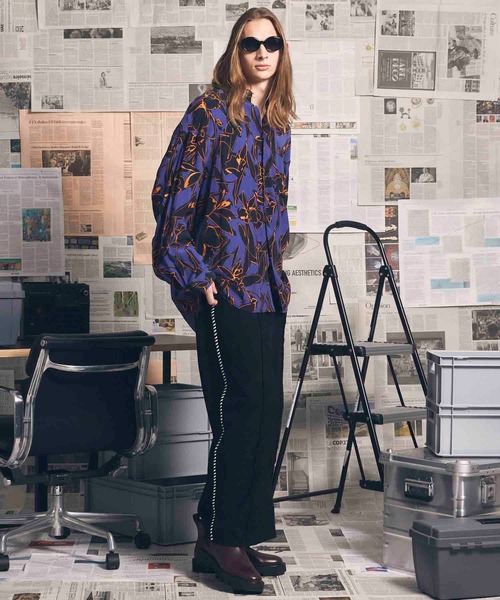 「MAISON SPECIAL」 スウェットパンツ 1 オフホワイト メンズ_画像2