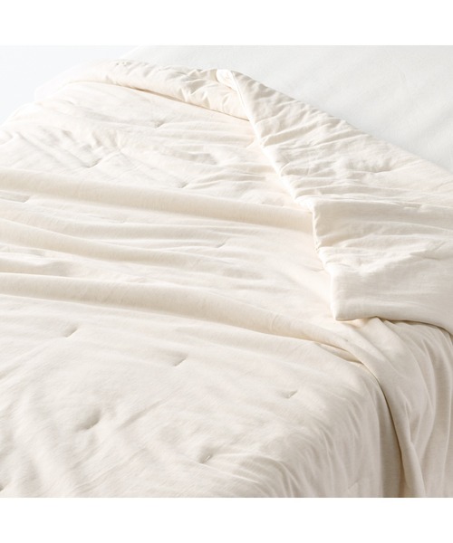 無印良品（MUJI） ベッド 寝具 ひんやり綿 薄掛ふとん／S 140