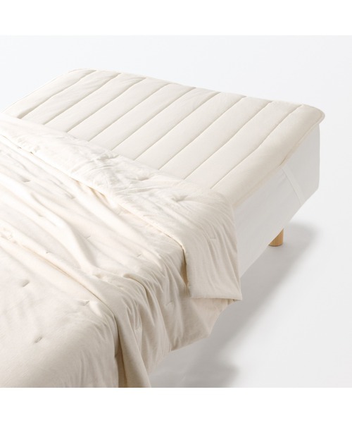 無印良品（MUJI） ベッド 寝具 ひんやり綿 薄掛ふとん／S 140