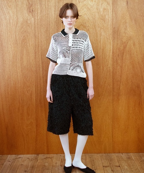 leinwande（ラインヴァンド） パンツ 「leinwande」Feather Baggy