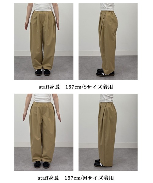 GeeRA（ジーラ） パンツ 「S-XLサイズ展開/低身長サイズ有」カーブ