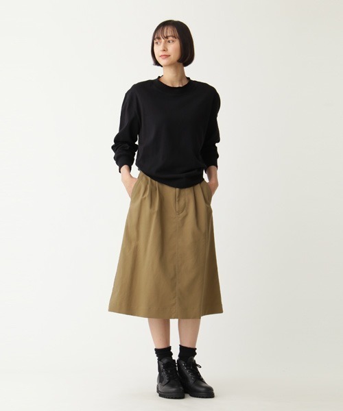 「MHL.」 スカート 3 ブラック レディースの画像