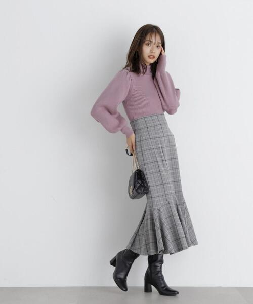 「PROPORTION BODY DRESSING」 ロングスカート MEDIUM グレー レディース_画像3