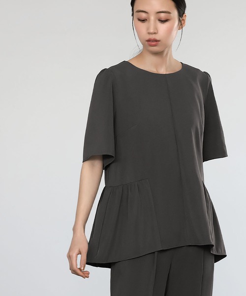 「Flolia」 セットアップ L ベージュ レディース_画像3