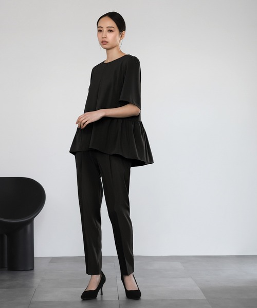 「Flolia」 セットアップ L ベージュ レディース_画像8