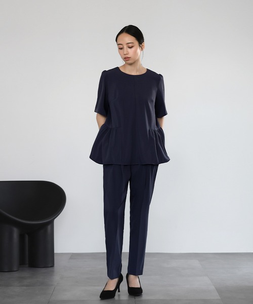 「Flolia」 セットアップ L ベージュ レディース_画像9