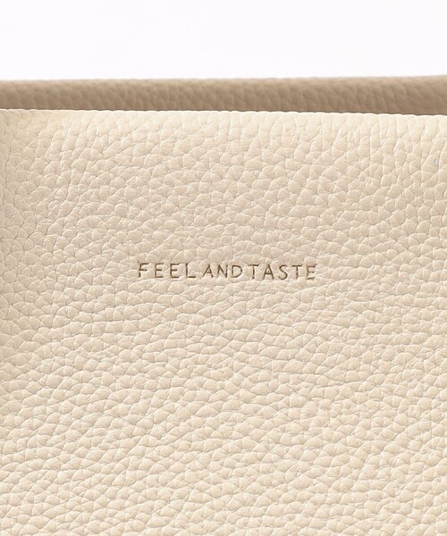 「FEEL AND TASTE」 トートバッグ FREE ライトベージュ レディースの画像