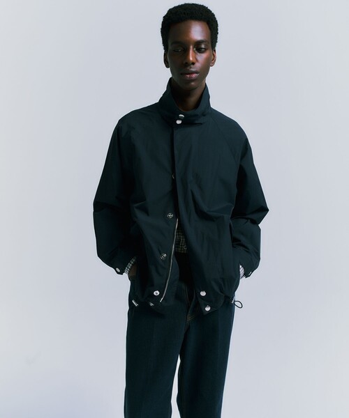 【美品】adam et rope' リモンタナイロン ブルゾン SALON adam et rope'（サロン アダム エ ロペ） ブルゾン アウター