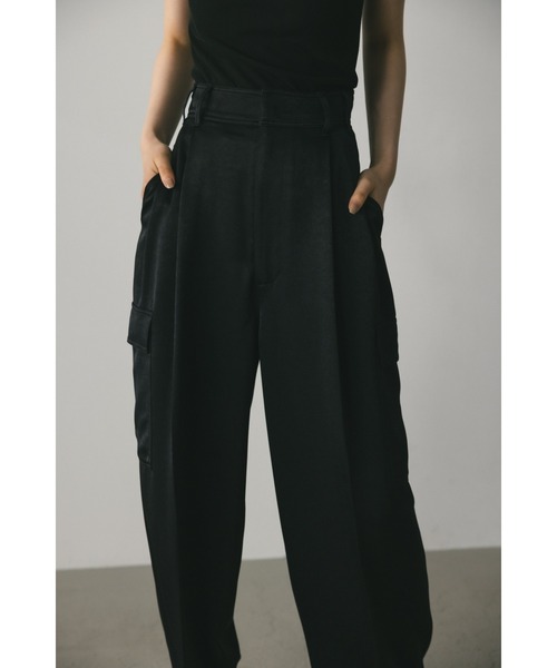 「STYLEMIXER」 カーゴパンツ SMALL ブラック レディース_画像4