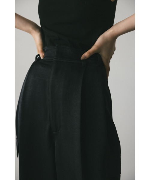 「STYLEMIXER」 カーゴパンツ SMALL ブラック レディース_画像5