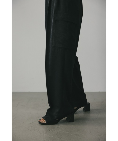 「STYLEMIXER」 カーゴパンツ SMALL ブラック レディース_画像6