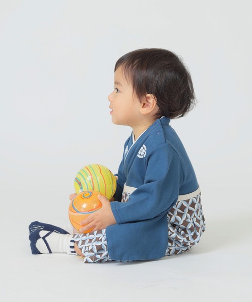 Aenak ベビー服 ロンパース 「Aenak / アエナック」七宝柄男児袴 