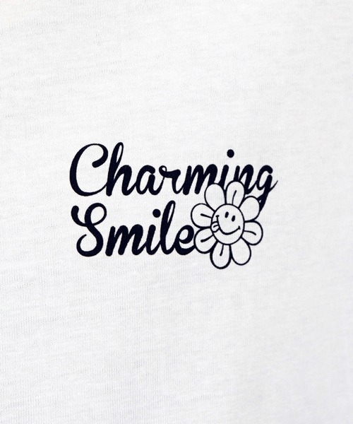 「SMILEY FACE」 長袖Tシャツ M ホワイト系その他5 メンズ_画像7