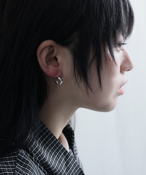 ULYSSES ピアス 安全ピンモチーフピアス レディース : ZOZOTOWN Yahoo