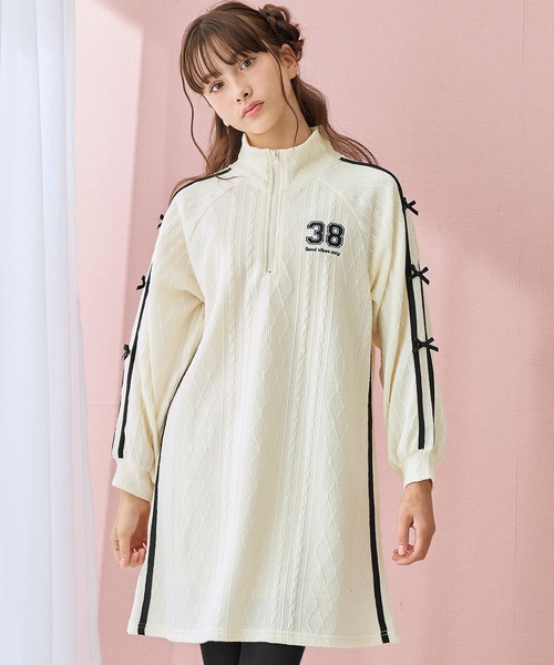 「Amourire girl」 「KIDS」長袖ワンピース 140cm ブラック キッズ_画像2