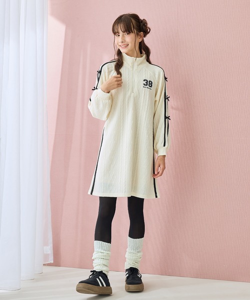「Amourire girl」 「KIDS」長袖ワンピース 140cm ブラック キッズ_画像5