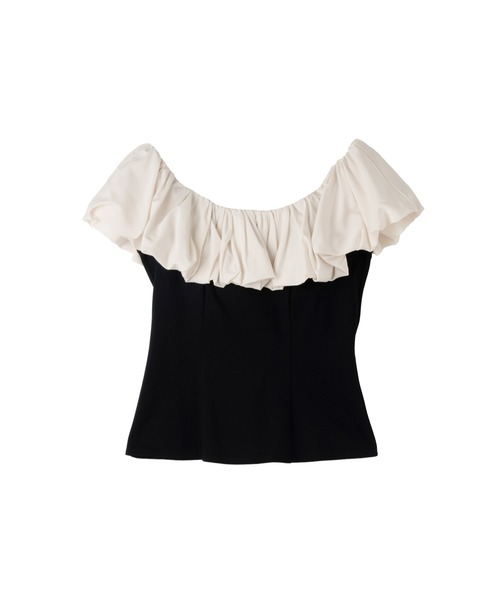 トップス herlipto Sia Off-the-Shoulder Top Her lip to tシャツ Sia Off-the-Shoulder Top レディース : ZOZOTOWN