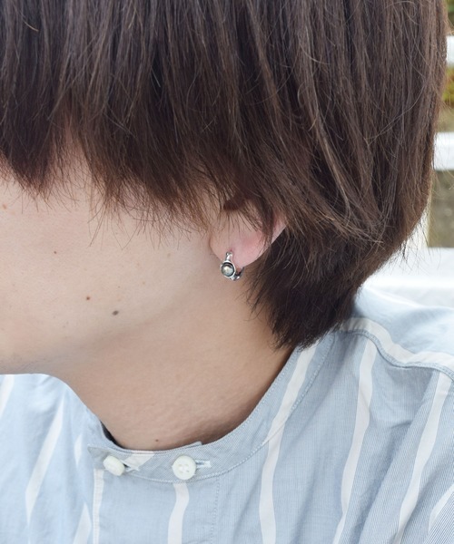 「e.m.」 ピアス（両耳用） FREE シルバー レディース_画像6