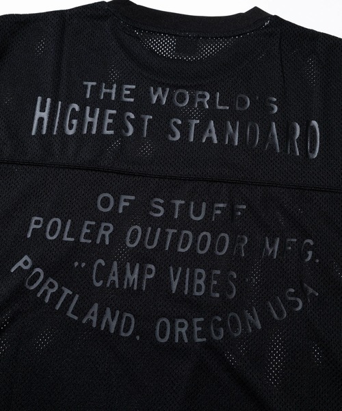 POLeR（ポーラー） tシャツ MESH BAGGY S/S メンズ レディース