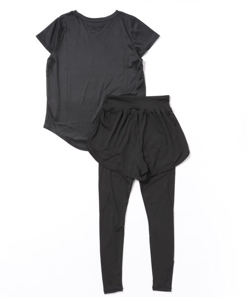 「FILA」 セットアップ LARGE ブラック レディース_画像2