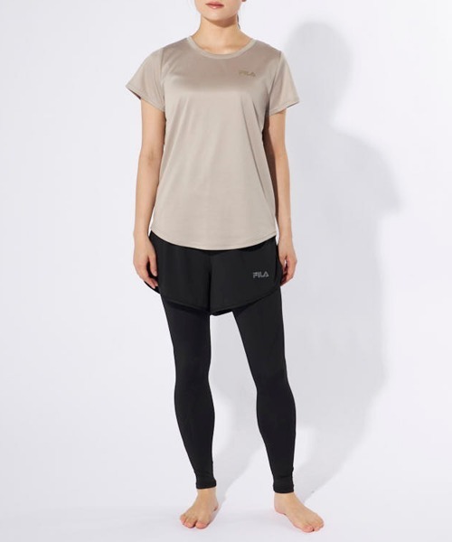 「FILA」 セットアップ LARGE ブラック レディース_画像8