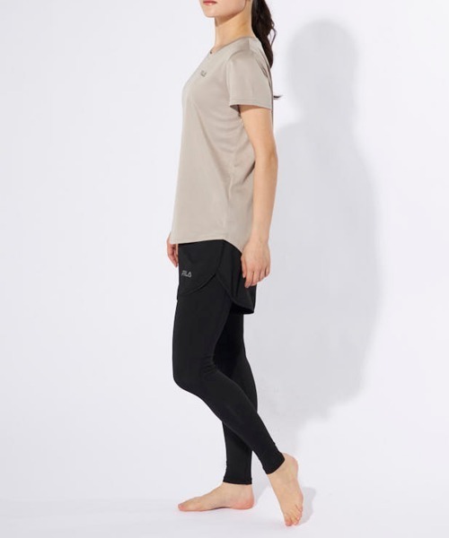「FILA」 セットアップ LARGE ブラック レディース_画像9