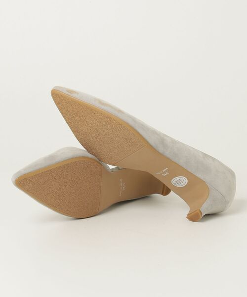 「NUMBER TWENTY-ONE」 ヒールサンダル 24.5cm グレー レディース_画像3