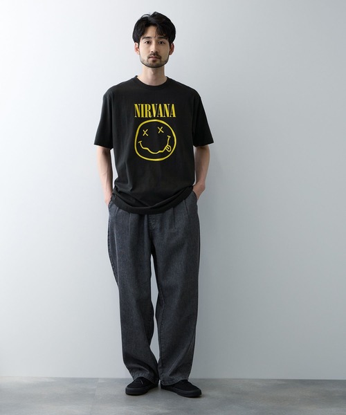 NAVY tシャツ 「NAVY/ネイビー」 ロックバンドコラボ ヴィンテージ