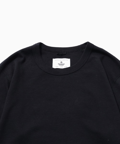 「REIGNING CHAMP」 長袖Tシャツ X-LARGE ヘザーグレー メンズ_画像2