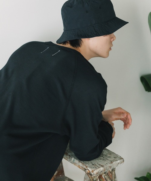 「REIGNING CHAMP」 長袖Tシャツ X-LARGE ヘザーグレー メンズ_画像8