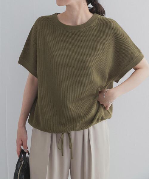 アパルトモン定価28600円GENTLEMAN KNIT サマーニット　黄 アパルトモン定価28600円GENTLEMAN KNIT サマーニット 黄 URBAN