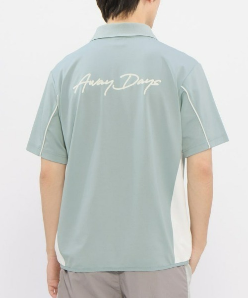 umbro（アンブロ） tシャツ ダンボールニット襟付き半袖シャツ メンズ