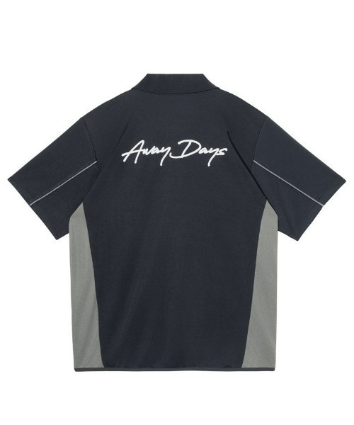 umbro（アンブロ） tシャツ ダンボールニット襟付き半袖シャツ メンズ