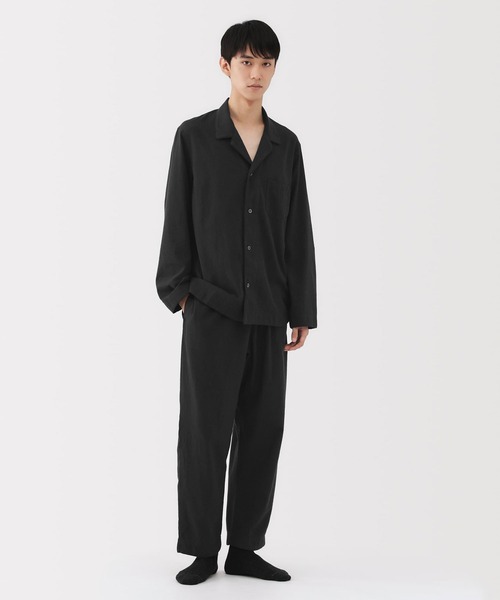 MUJI Labo tシャツ 男女兼用 インドの手紬ぎ手織りパジャマ メンズ