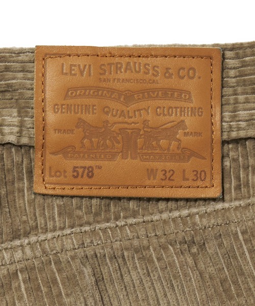 Levi's（リーバイス） ワイドパンツ パンツ コーデュロイ 578(TM