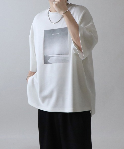 「Confirm」 半袖Tシャツ L ホワイト系その他2 メンズ_画像6