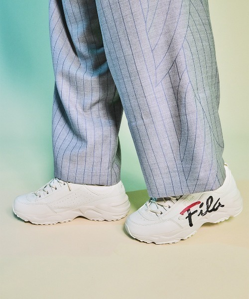 【FILA/新品未使用】DISTRACER SCRIPT★限定デザイン FILA】 フィラ DISTRACER SCRIPT ディストレイサースクリプト