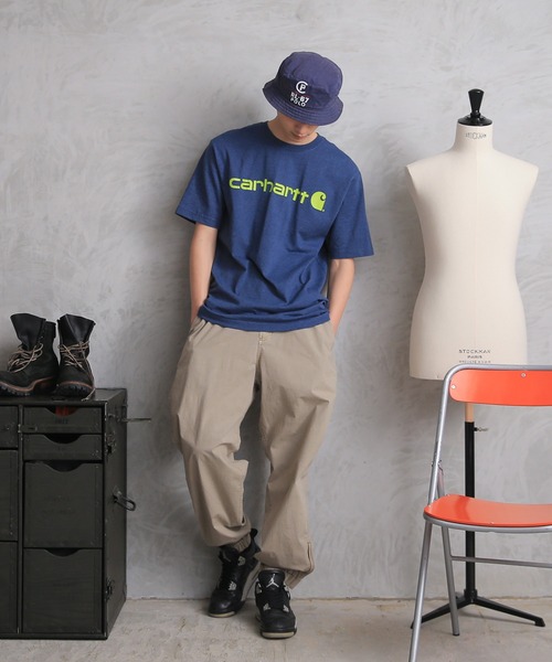Carhartt(カーハート) プリント ロゴ Tシャツ 関税送料込 楽天市場】Carhartt カーハート ロゴプリント 長袖 Tシャツ