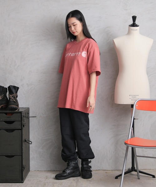 Carhartt tシャツ カーハート PRINT LOGO Tシャツ CRHTT-K195