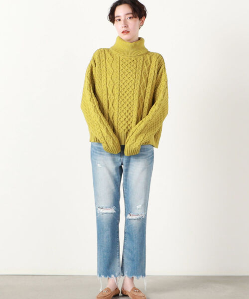 022061● oldderby knitwear タートルネック ニット Oldderby Knitwear ニット 【OLDDERBY KNITWEAR/オールド