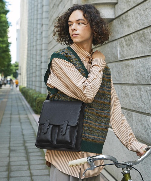 ショルダーバッグ バッグ ヴィンテージライク スクエア