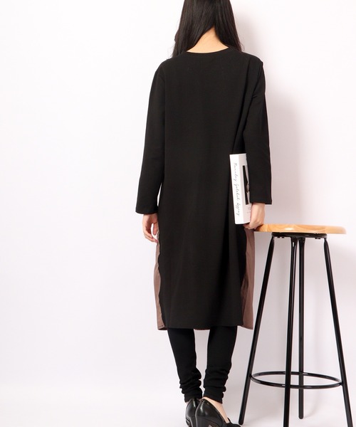 FUNALIVE ワンピース je crois soi 布帛切替ワンピース : ZOZOTOWN