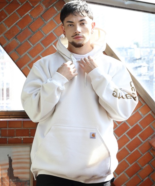 Carhartt（カーハート） パーカー 袖ロゴパーカー メンズ レディース