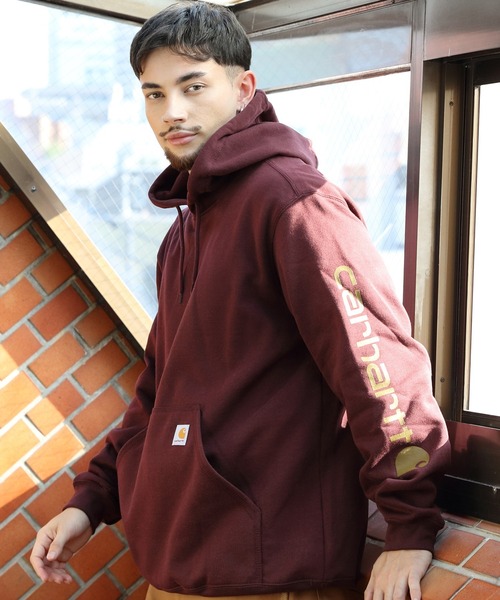 Carhartt（カーハート） パーカー 袖ロゴパーカー メンズ レディース