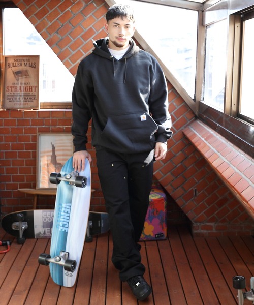 Carhartt パーカー carhartt 袖ロゴパーカー メンズ レディース